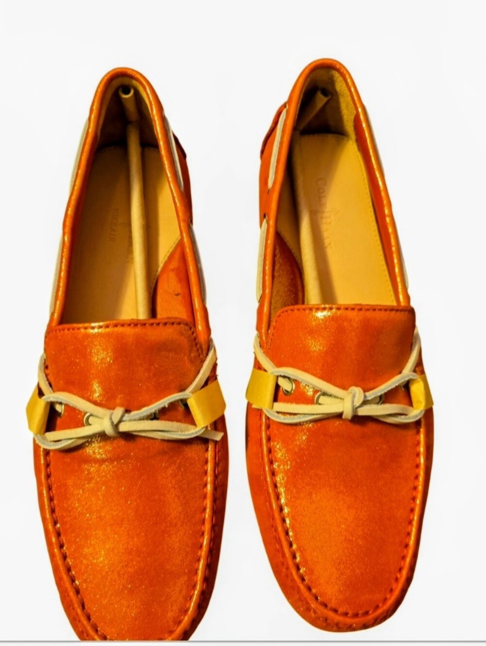 NWOB  Cole Haan Women's Metallic Coral Leather Nike Air collection - Picture 2 of 7